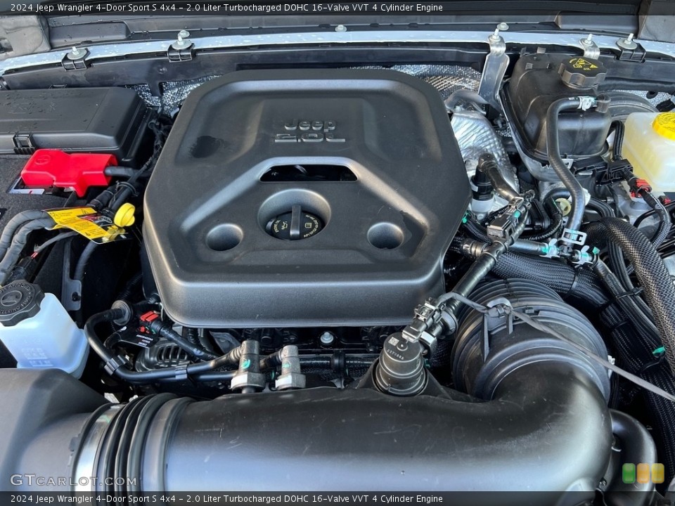 2.0 Liter Turbocharged DOHC 16-Valve VVT 4 Cylinder Engine for the 2024 Jeep Wrangler 4-Door #146297870