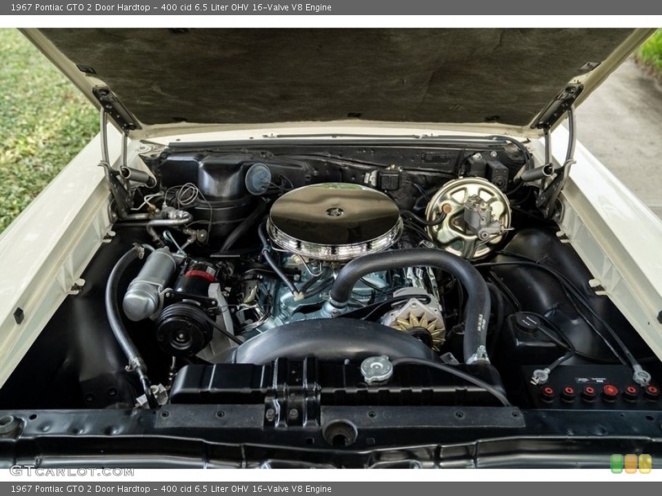 400 cid 6.5 Liter OHV 16-Valve V8 Engine for the 1967 Pontiac GTO #146300705