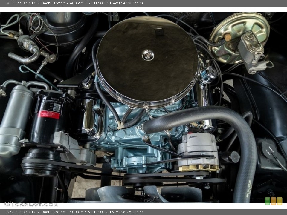 400 cid 6.5 Liter OHV 16-Valve V8 Engine for the 1967 Pontiac GTO #146300753