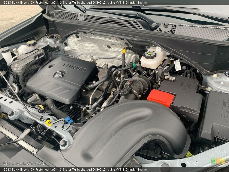 1.3 Liter Turbocharged DOHC 12-Valve VVT 3 Cylinder 2023 Buick Encore GX Engine