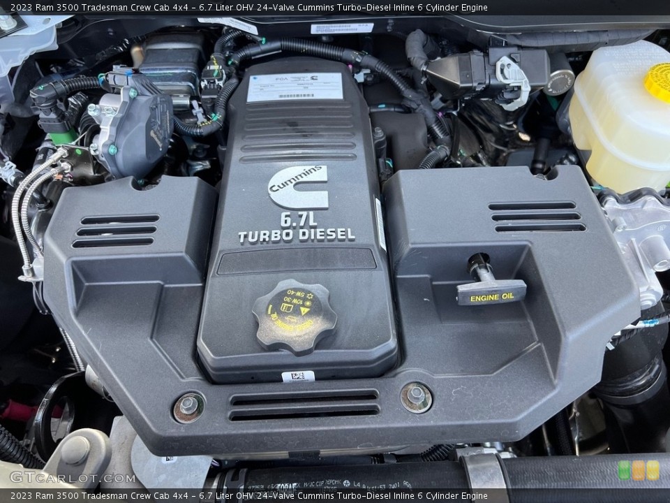 6.7 Liter OHV 24-Valve Cummins Turbo-Diesel Inline 6 Cylinder Engine for the 2023 Ram 3500 #146308997