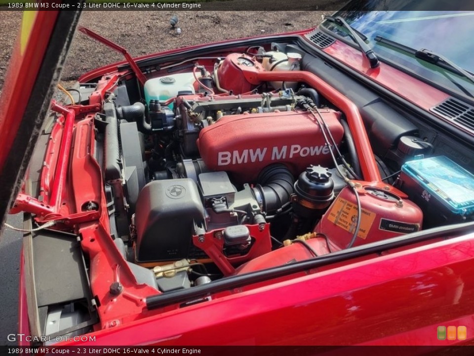 2.3 Liter DOHC 16-Valve 4 Cylinder Engine for the 1989 BMW M3 #146311232