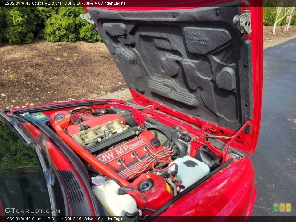 2.3 Liter DOHC 16-Valve 4 Cylinder Engine for the 1989 BMW M3 #146311265
