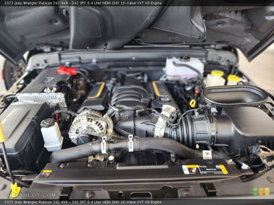 392 SRT 6.4 Liter HEMI OHV 16-Valve VVT V8 Engine for the 2023 Jeep Wrangler #146326055