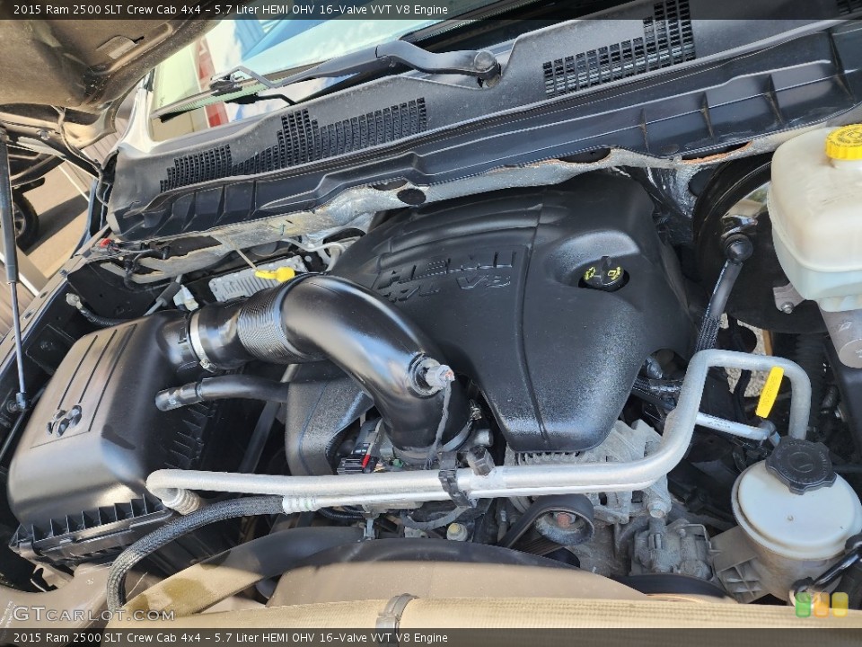 5.7 Liter HEMI OHV 16-Valve VVT V8 2015 Ram 2500 Engine