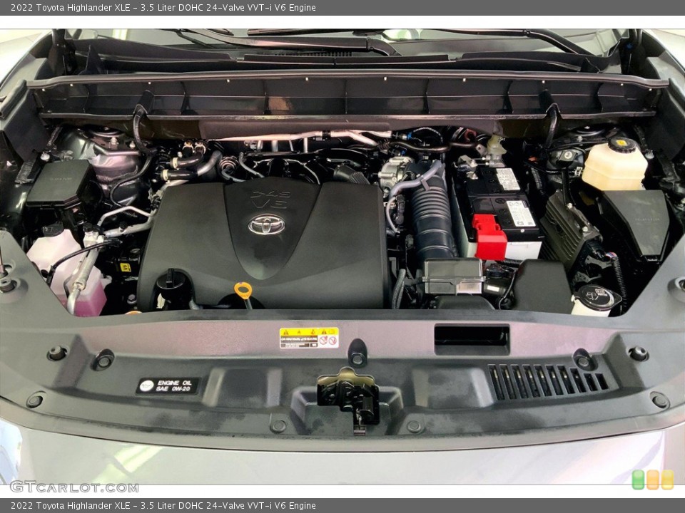 3.5 Liter DOHC 24-Valve VVT-i V6 Engine for the 2022 Toyota Highlander #146341393
