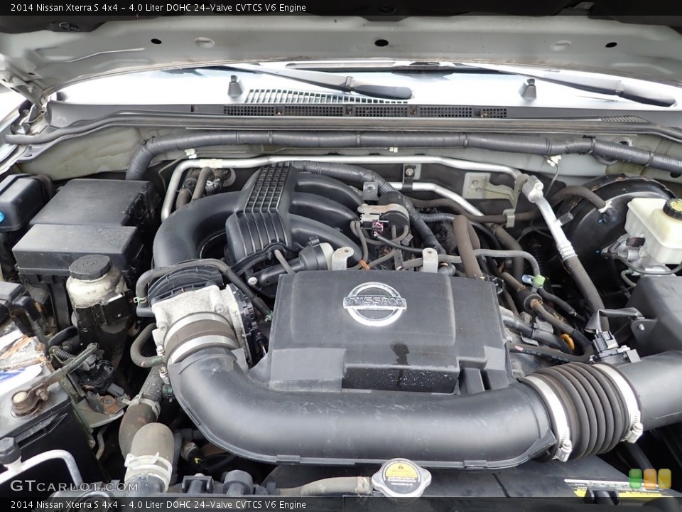 4.0 Liter DOHC 24-Valve CVTCS V6 Engine for the 2014 Nissan Xterra #146345652