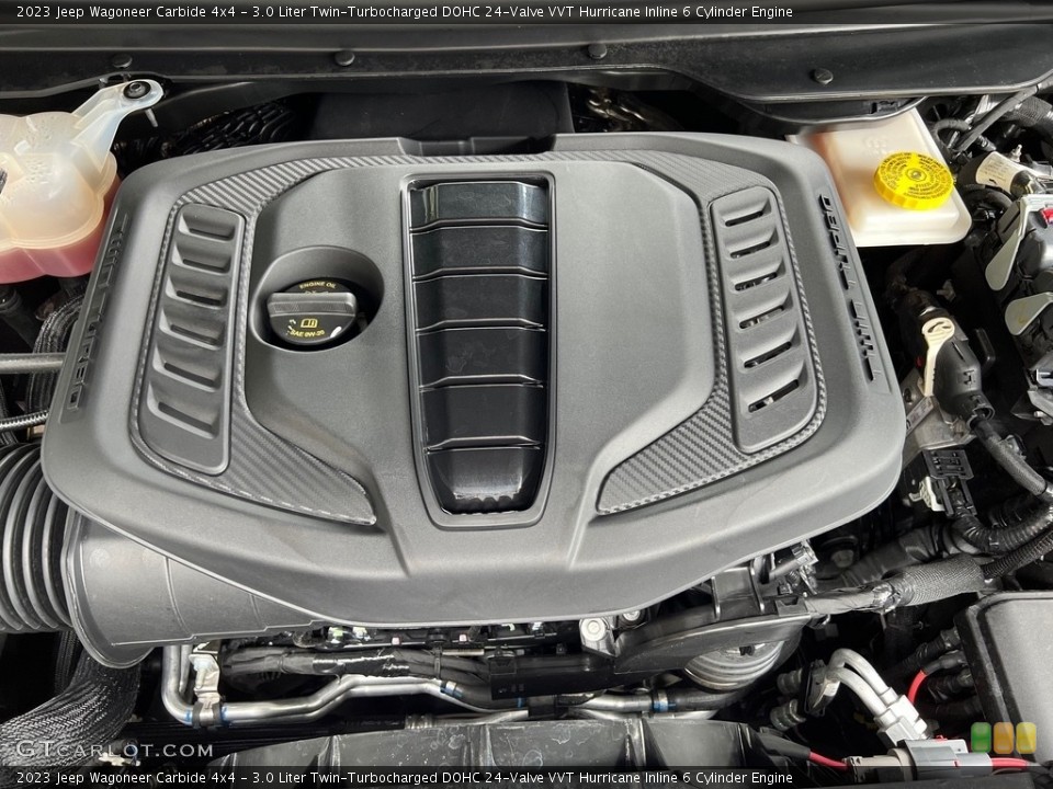 3.0 Liter Twin-Turbocharged DOHC 24-Valve VVT Hurricane Inline 6 Cylinder Engine for the 2023 Jeep Wagoneer #146355376