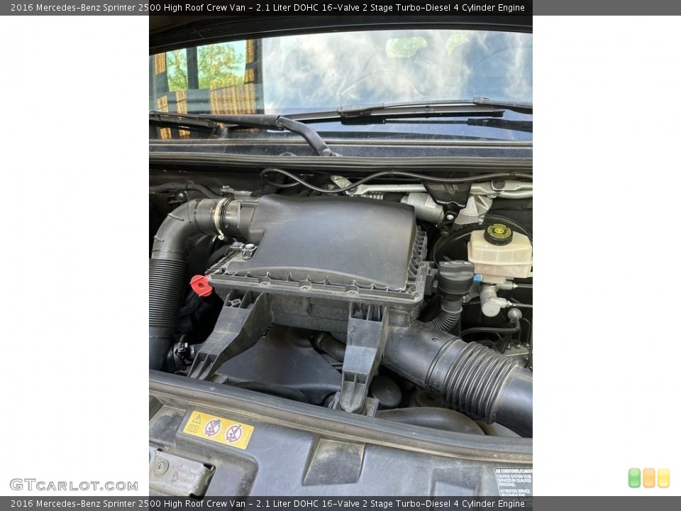 2.1 Liter DOHC 16-Valve 2 Stage Turbo-Diesel 4 Cylinder Engine for the 2016 Mercedes-Benz Sprinter #146361020