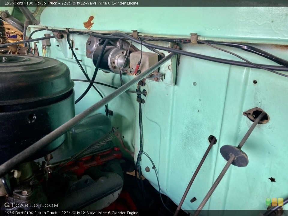 223ci OHV12-Valve Inline 6 Cylinder 1956 Ford F100 Engine