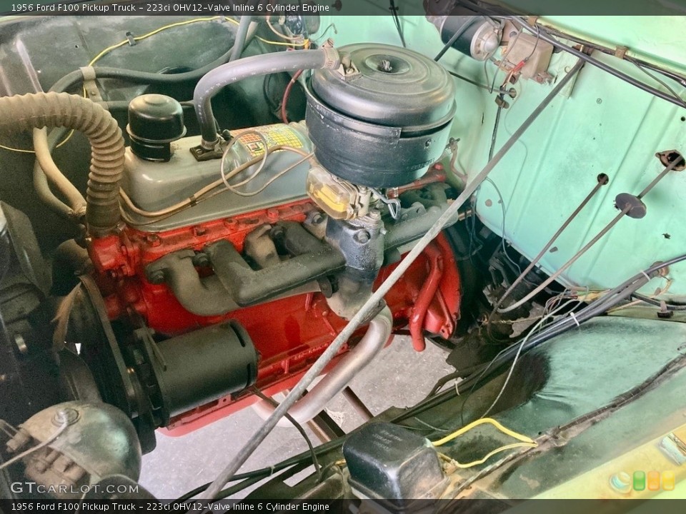 223ci OHV12-Valve Inline 6 Cylinder Engine for the 1956 Ford F100 #146361693