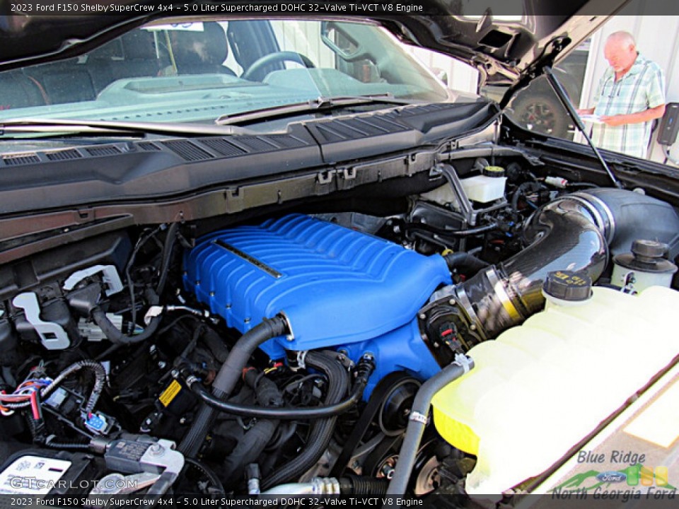 5.0 Liter Supercharged DOHC 32-Valve Ti-VCT V8 Engine for the 2023 Ford F150 #146365793