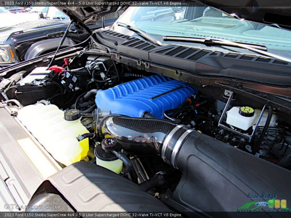5.0 Liter Supercharged DOHC 32-Valve Ti-VCT V8 Engine for the 2023 Ford F150 #146365826