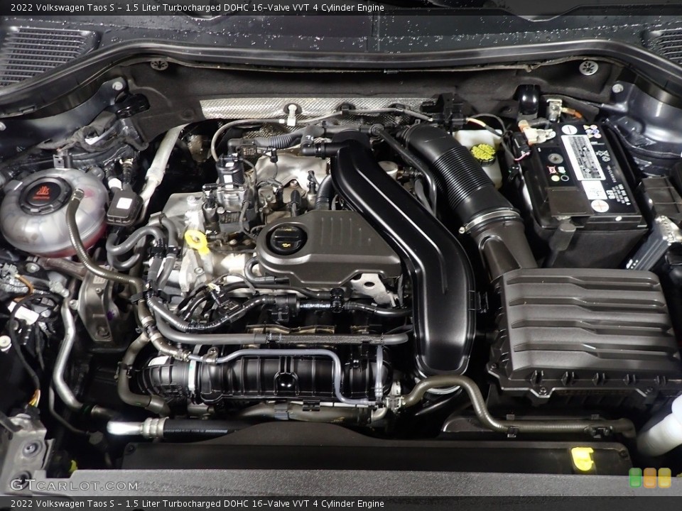 1.5 Liter Turbocharged DOHC 16-Valve VVT 4 Cylinder 2022 Volkswagen Taos Engine