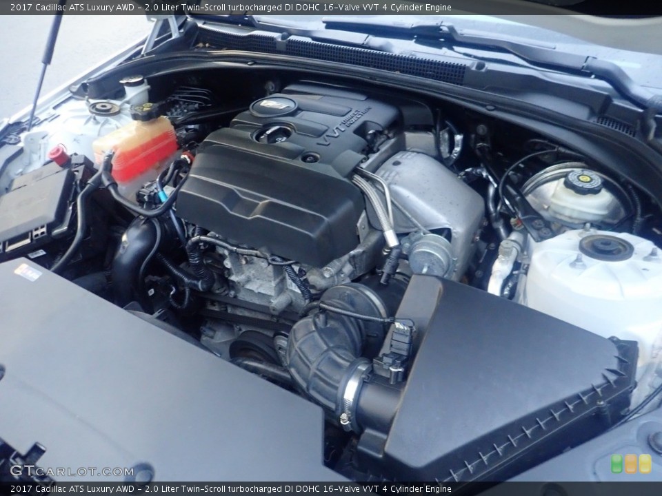 2.0 Liter Twin-Scroll turbocharged DI DOHC 16-Valve VVT 4 Cylinder 2017 Cadillac ATS Engine