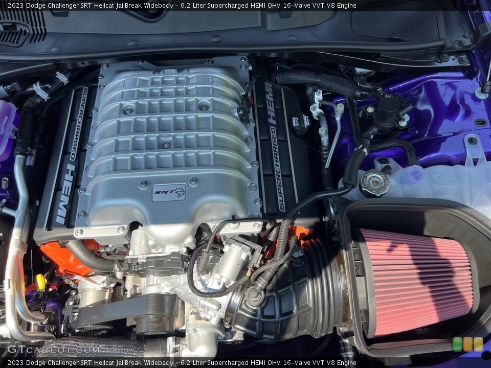6.2 Liter Supercharged HEMI OHV 16-Valve VVT V8 Engine for the 2023 Dodge Challenger #146393906