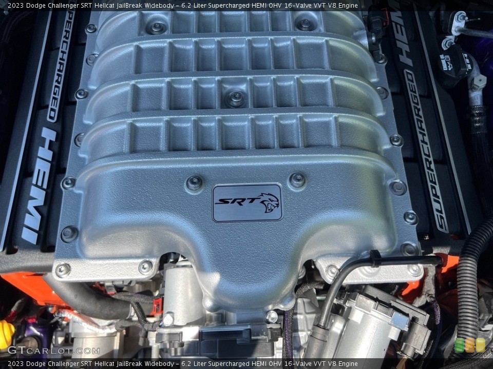 6.2 Liter Supercharged HEMI OHV 16-Valve VVT V8 Engine for the 2023 Dodge Challenger #146393912