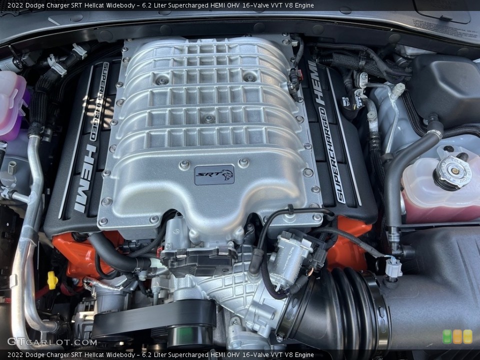 6.2 Liter Supercharged HEMI OHV 16-Valve VVT V8 Engine for the 2022 Dodge Charger #146394302