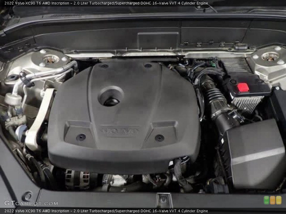 2.0 Liter Turbocharged/Supercharged DOHC 16-Valve VVT 4 Cylinder Engine for the 2022 Volvo XC90 #146395767