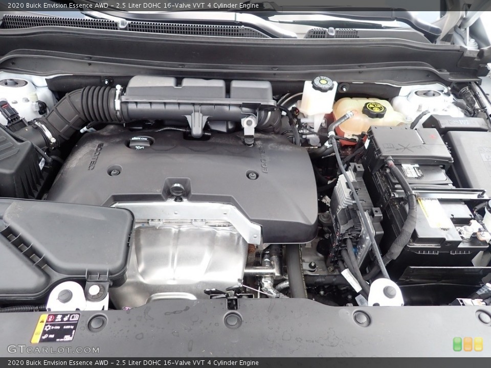 2.5 Liter DOHC 16-Valve VVT 4 Cylinder 2020 Buick Envision Engine