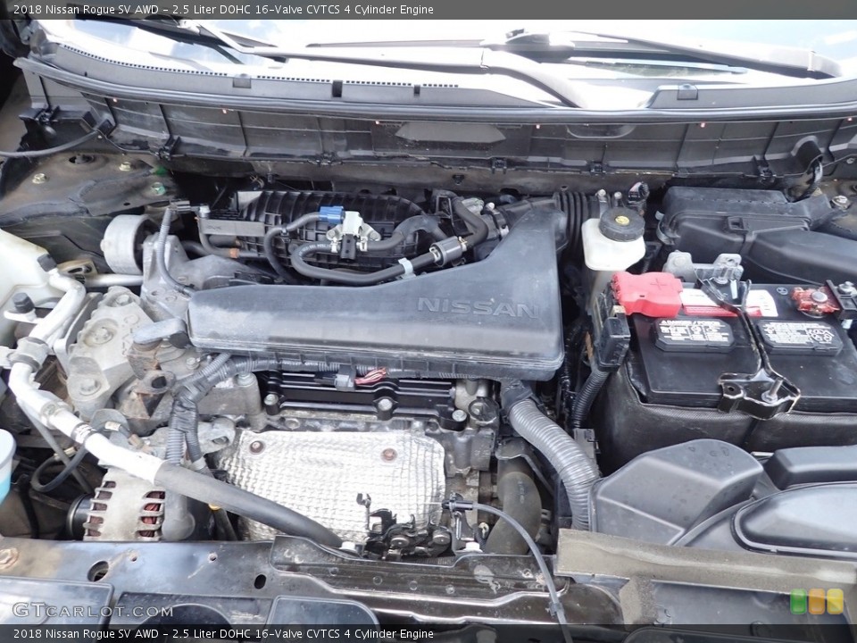 2.5 Liter DOHC 16-Valve CVTCS 4 Cylinder Engine for the 2018 Nissan Rogue #146400695