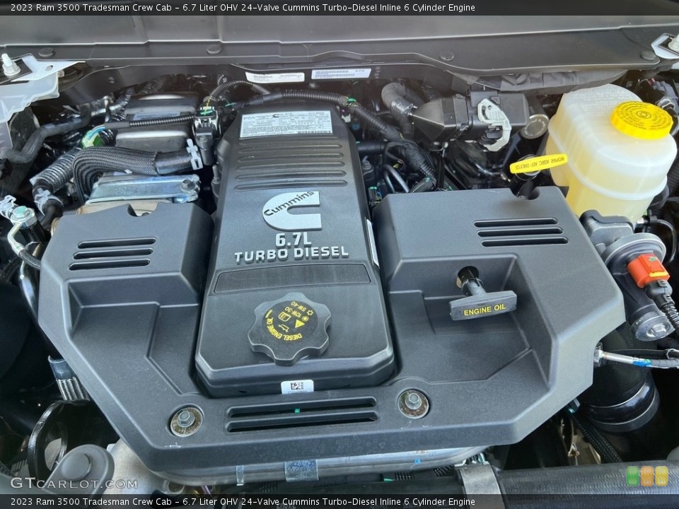 6.7 Liter OHV 24-Valve Cummins Turbo-Diesel Inline 6 Cylinder Engine for the 2023 Ram 3500 #146401763
