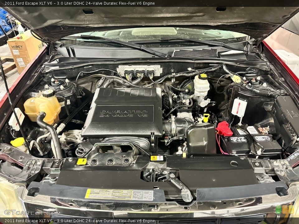 3.0 Liter DOHC 24-Valve Duratec Flex-Fuel V6 Engine for the 2011 Ford Escape #146408937
