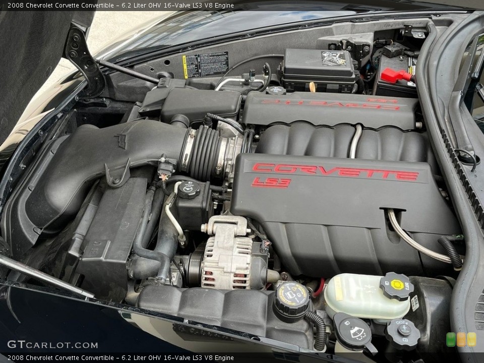 6.2 Liter OHV 16-Valve LS3 V8 Engine for the 2008 Chevrolet Corvette #146409591