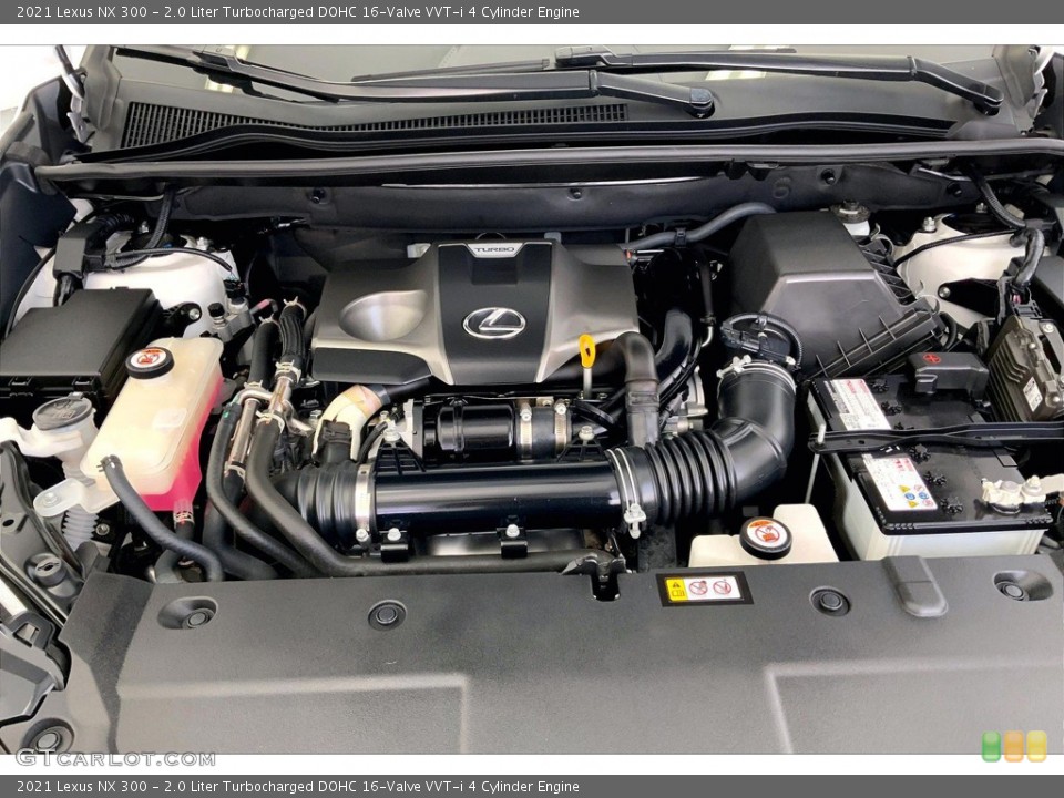 2.0 Liter Turbocharged DOHC 16-Valve VVT-i 4 Cylinder 2021 Lexus NX Engine