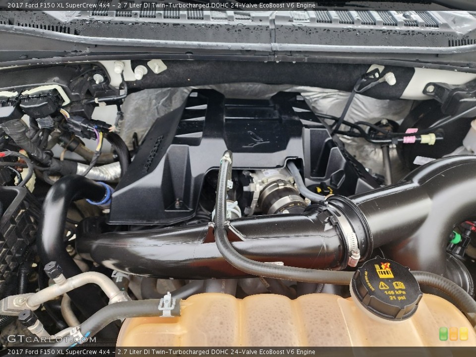 2.7 Liter DI Twin-Turbocharged DOHC 24-Valve EcoBoost V6 2017 Ford F150 Engine