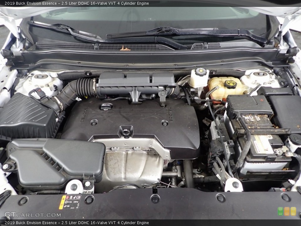 2.5 Liter DOHC 16-Valve VVT 4 Cylinder 2019 Buick Envision Engine