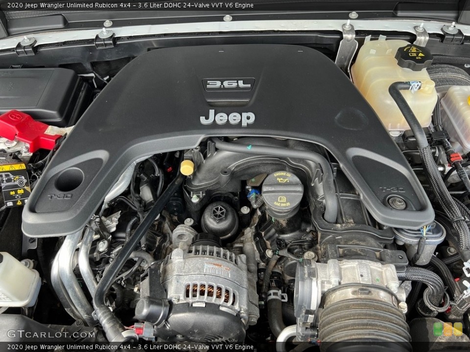 3.6 Liter DOHC 24-Valve VVT V6 Engine for the 2020 Jeep Wrangler Unlimited #146426999