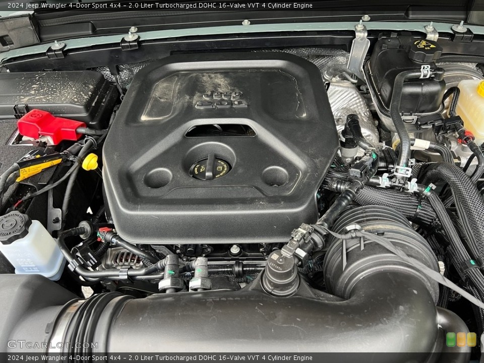 2.0 Liter Turbocharged DOHC 16-Valve VVT 4 Cylinder Engine for the 2024 Jeep Wrangler 4-Door #146433872