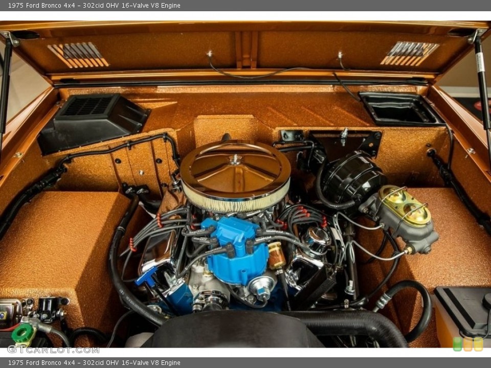 302cid OHV 16-Valve V8 1975 Ford Bronco Engine