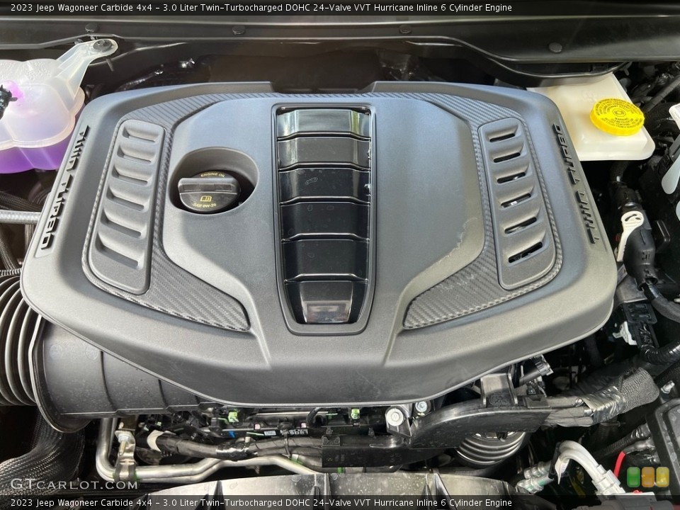3.0 Liter Twin-Turbocharged DOHC 24-Valve VVT Hurricane Inline 6 Cylinder Engine for the 2023 Jeep Wagoneer #146435524