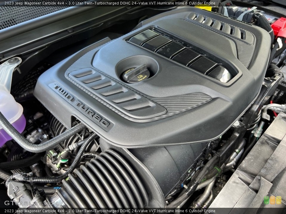 3.0 Liter Twin-Turbocharged DOHC 24-Valve VVT Hurricane Inline 6 Cylinder Engine for the 2023 Jeep Wagoneer #146435542