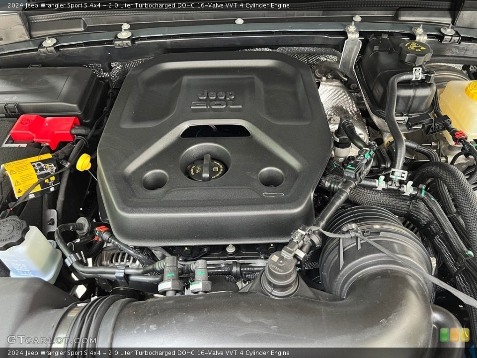 2.0 Liter Turbocharged DOHC 16-Valve VVT 4 Cylinder Engine for the 2024 Jeep Wrangler #146437719