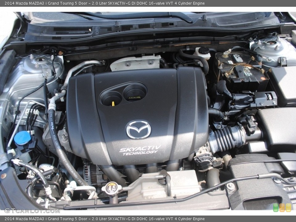 2.0 Liter SKYACTIV-G DI DOHC 16-valve VVT 4 Cyinder Engine for the 2014 Mazda MAZDA3 #146437949