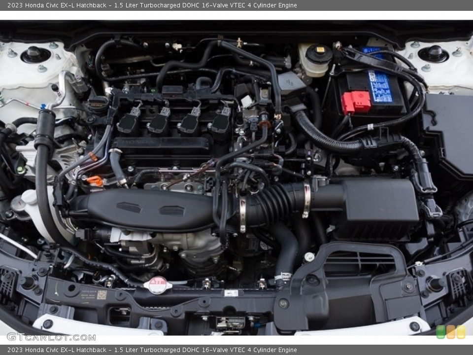 1.5 Liter Turbocharged DOHC 16-Valve VTEC 4 Cylinder Engine for the 2023 Honda Civic #146458292