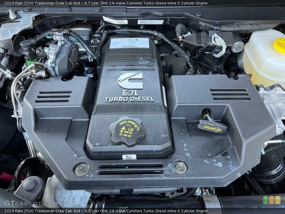 6.7 Liter OHV 24-Valve Cummins Turbo-Diesel Inline 6 Cylinder Engine for the 2024 Ram 2500 #146459042