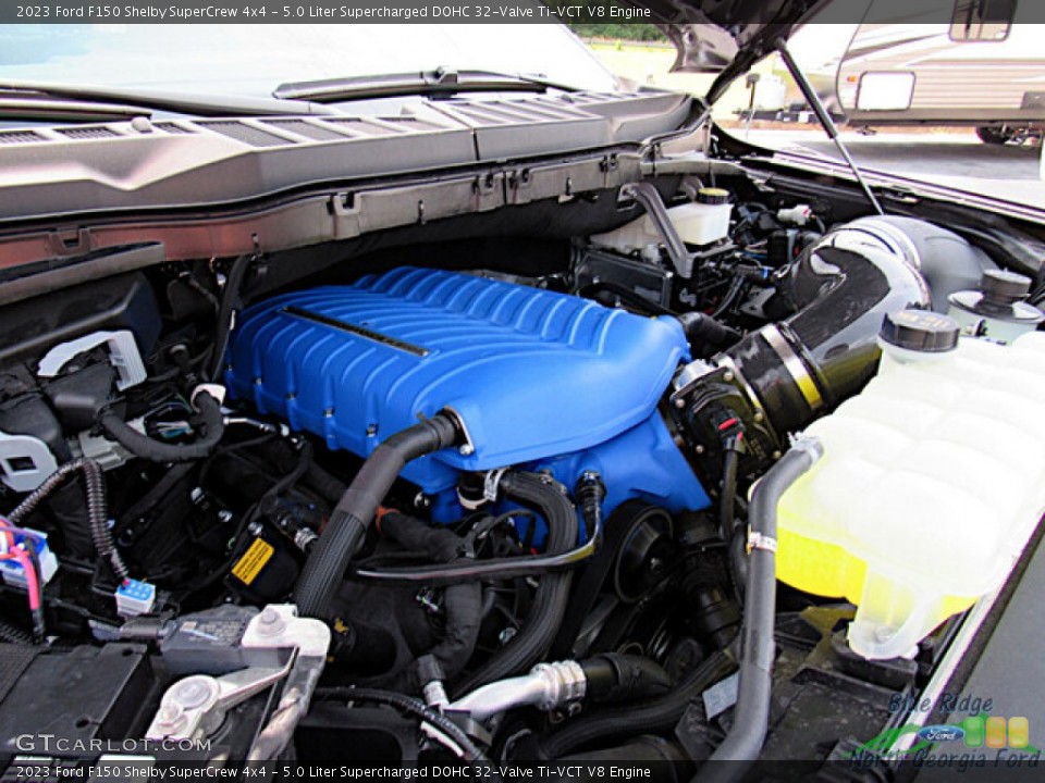 5.0 Liter Supercharged DOHC 32-Valve Ti-VCT V8 Engine for the 2023 Ford F150 #146467729