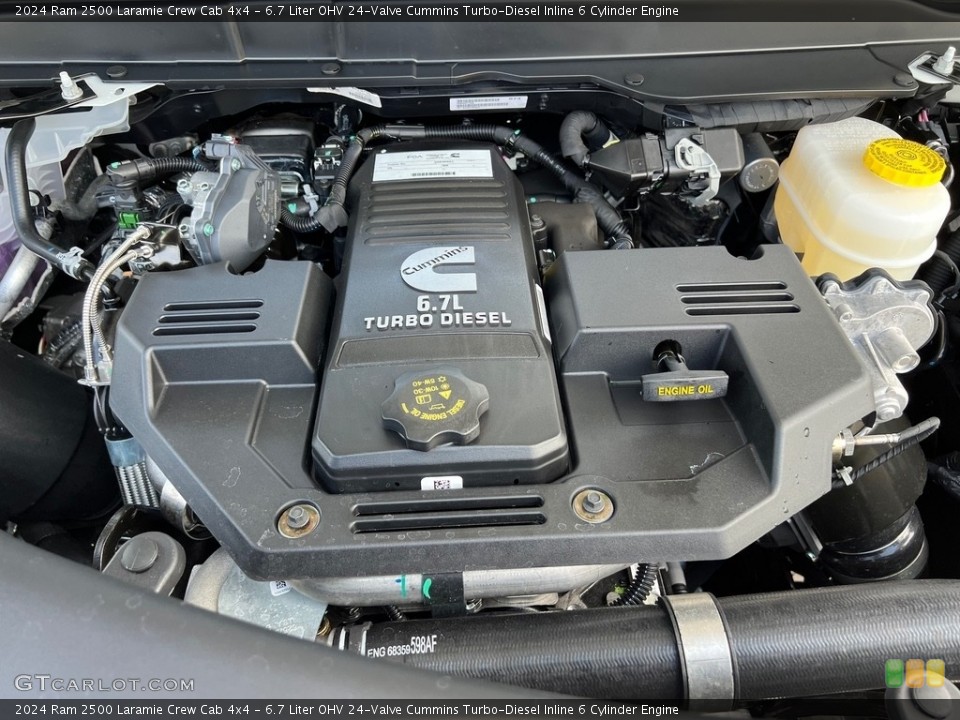6.7 Liter OHV 24-Valve Cummins Turbo-Diesel Inline 6 Cylinder Engine for the 2024 Ram 2500 #146471159