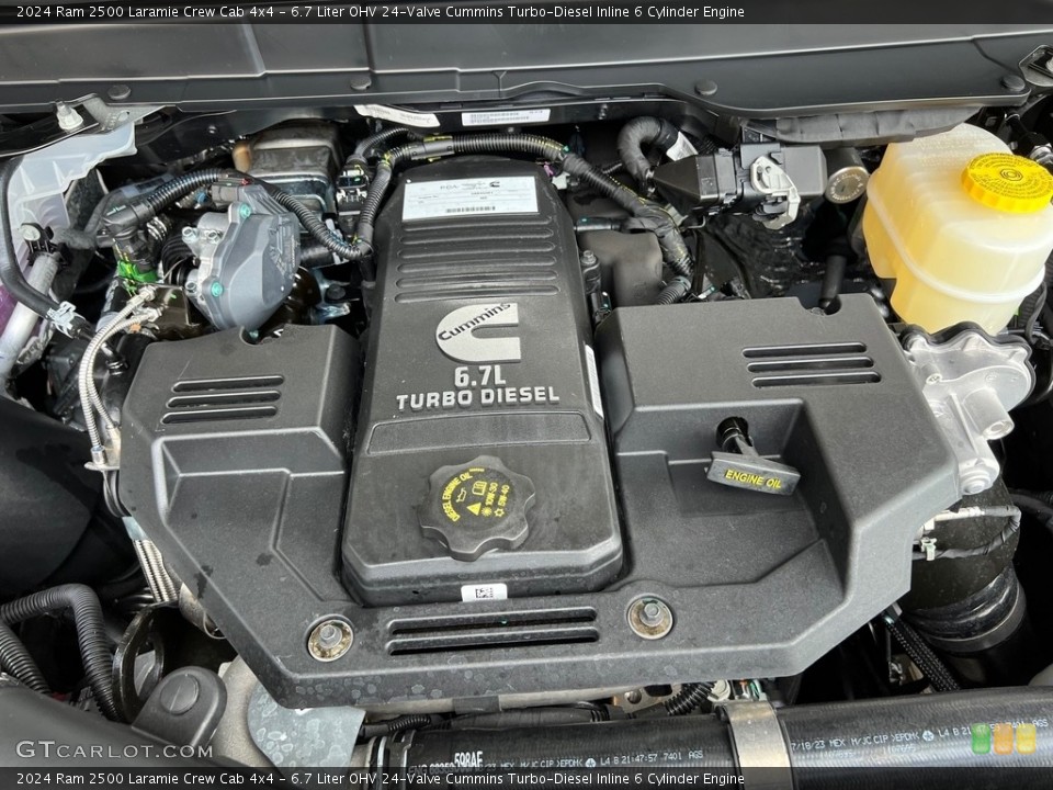 6.7 Liter OHV 24-Valve Cummins Turbo-Diesel Inline 6 Cylinder Engine for the 2024 Ram 2500 #146471309