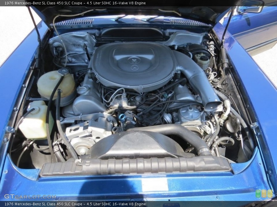 4.5 Liter SOHC 16-Valve V8 Engine for the 1976 Mercedes-Benz SL Class #146471840