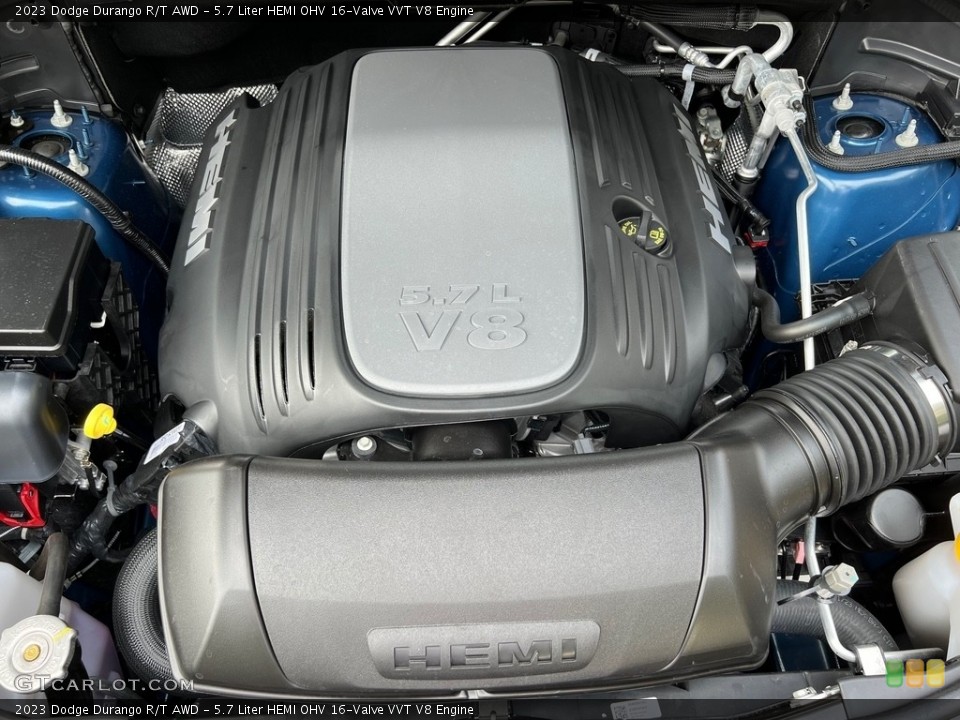 5.7 Liter HEMI OHV 16-Valve VVT V8 2023 Dodge Durango Engine