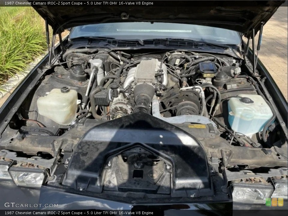 5.0 Liter TPI OHV 16-Valve V8 1987 Chevrolet Camaro Engine