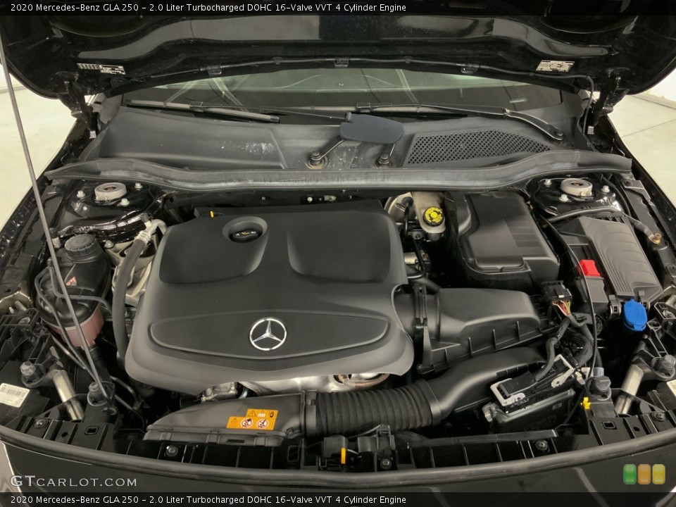 2.0 Liter Turbocharged DOHC 16-Valve VVT 4 Cylinder 2020 Mercedes-Benz GLA Engine