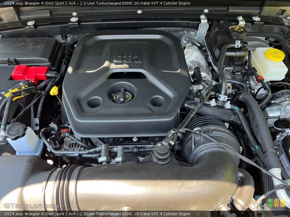 2.0 Liter Turbocharged DOHC 16-Valve VVT 4 Cylinder Engine for the 2024 Jeep Wrangler 4-Door #146479197