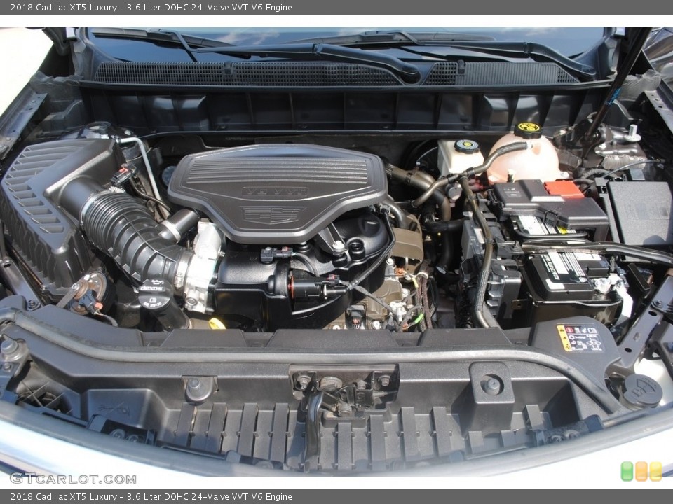 3.6 Liter DOHC 24-Valve VVT V6 2018 Cadillac XT5 Engine