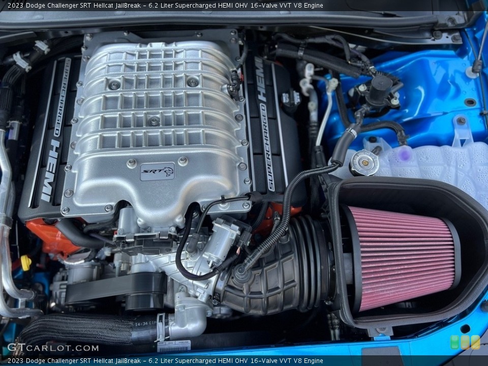6.2 Liter Supercharged HEMI OHV 16-Valve VVT V8 Engine for the 2023 Dodge Challenger #146487754